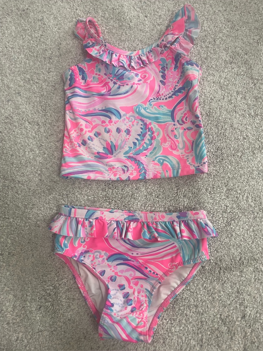 Lilly Pulitzer Bathing Suit. Size 2T, VGUC